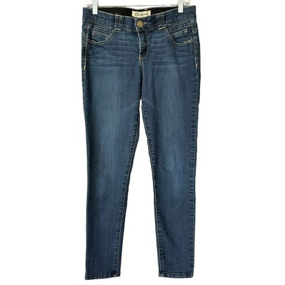 Democracy Ab Technology Absolution Mid Wash Skinny‎ Jeans Womens 6 - Picture 1 of 6